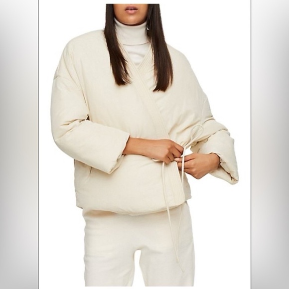 NWT Mango Anorak Quilted Cross Jacket Size XL - Picture 3 of 16